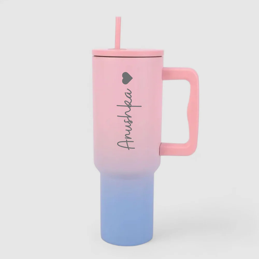 Birth Flower Personalized Tumbler Cheer 3.0 | Ideal Personalized Gifts for Loved Ones