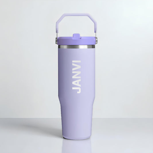 Eclat 4.0 - 900ml Sipper Water Bottle With Handle (Tote Tumbler)